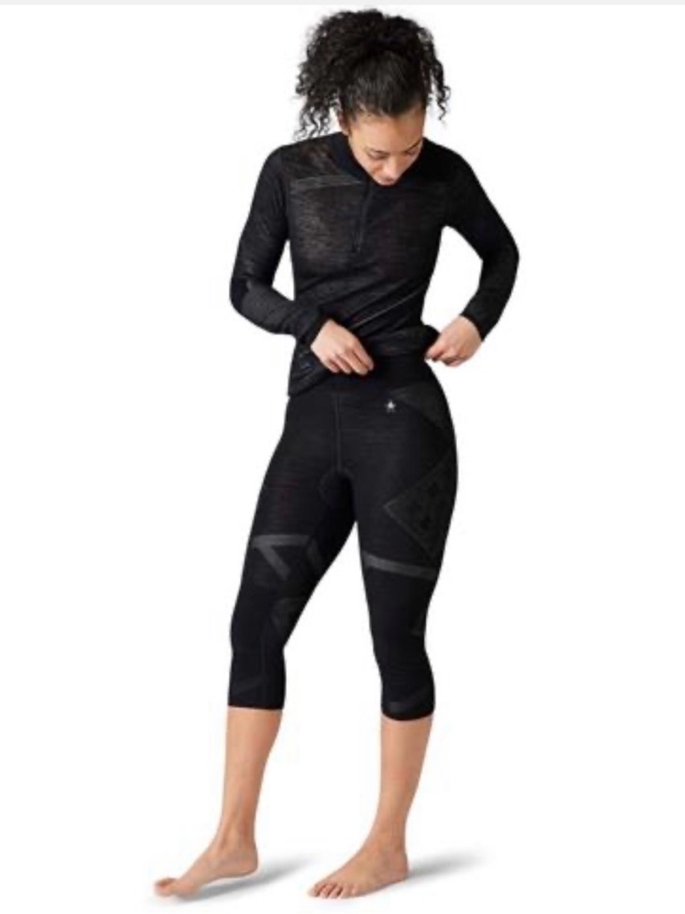 Women's Smartwool Intraknit Merino 200 Base Layer 3/4 Bottom Size Small